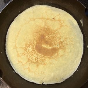 Sauerteig Pfannkuchen