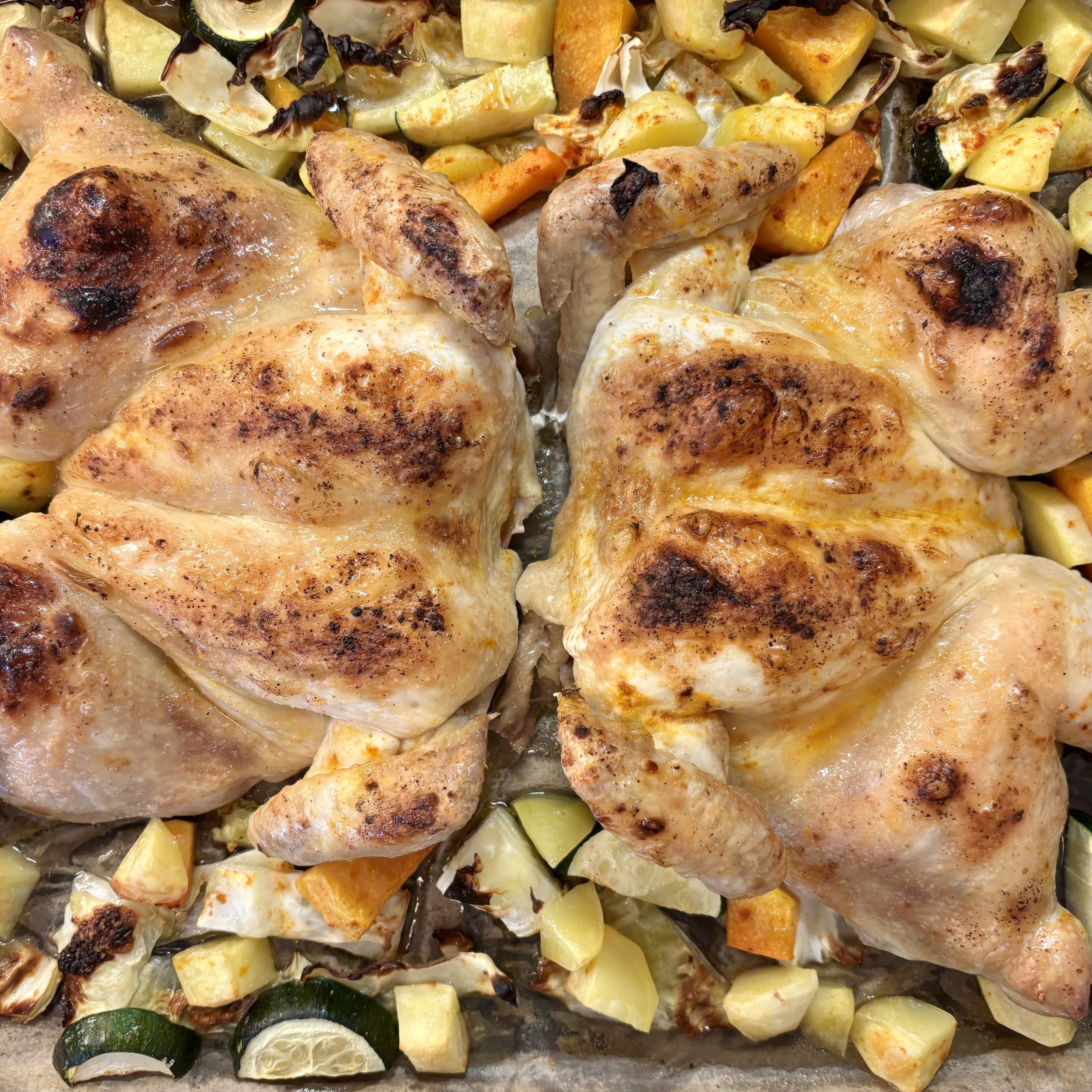 Schnelles Poulet im Ofen – Highway Chicken