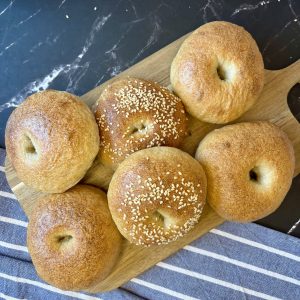Sauerteig Bagels
