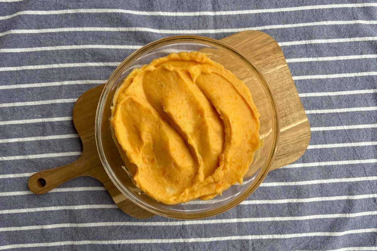 Kartoffelstock mit Süsskartoffeln – einfach & cremig